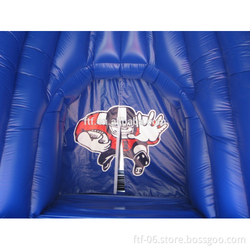 inflatable sport tunnel on sale _made of tarpulin fabric material sport tunnel